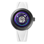 Peacock Black Hole Central Tourbillon Event Horizon Edition - Cosmic Titanium White
