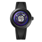 Peacock Black Hole Central Tourbillon Event Horizon Edition - Lustrous Titanium Black
