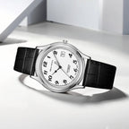 SEA-GULL Slim Enamel Dial - White/Silver