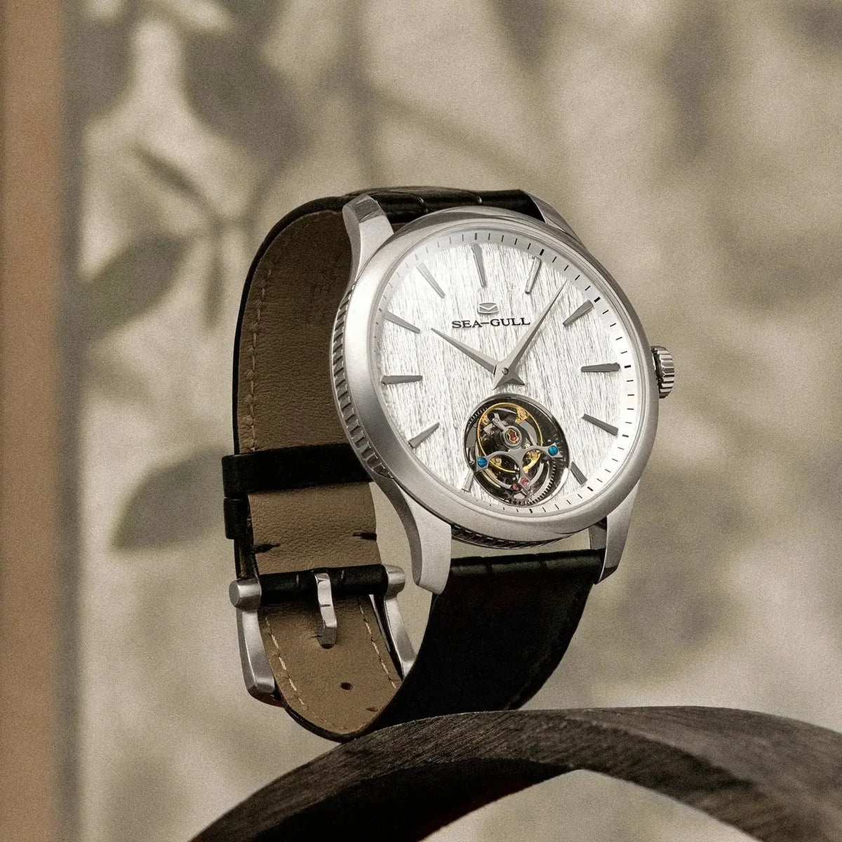SEA-GULL Ultra-Thin Automatic Tourbillon – White