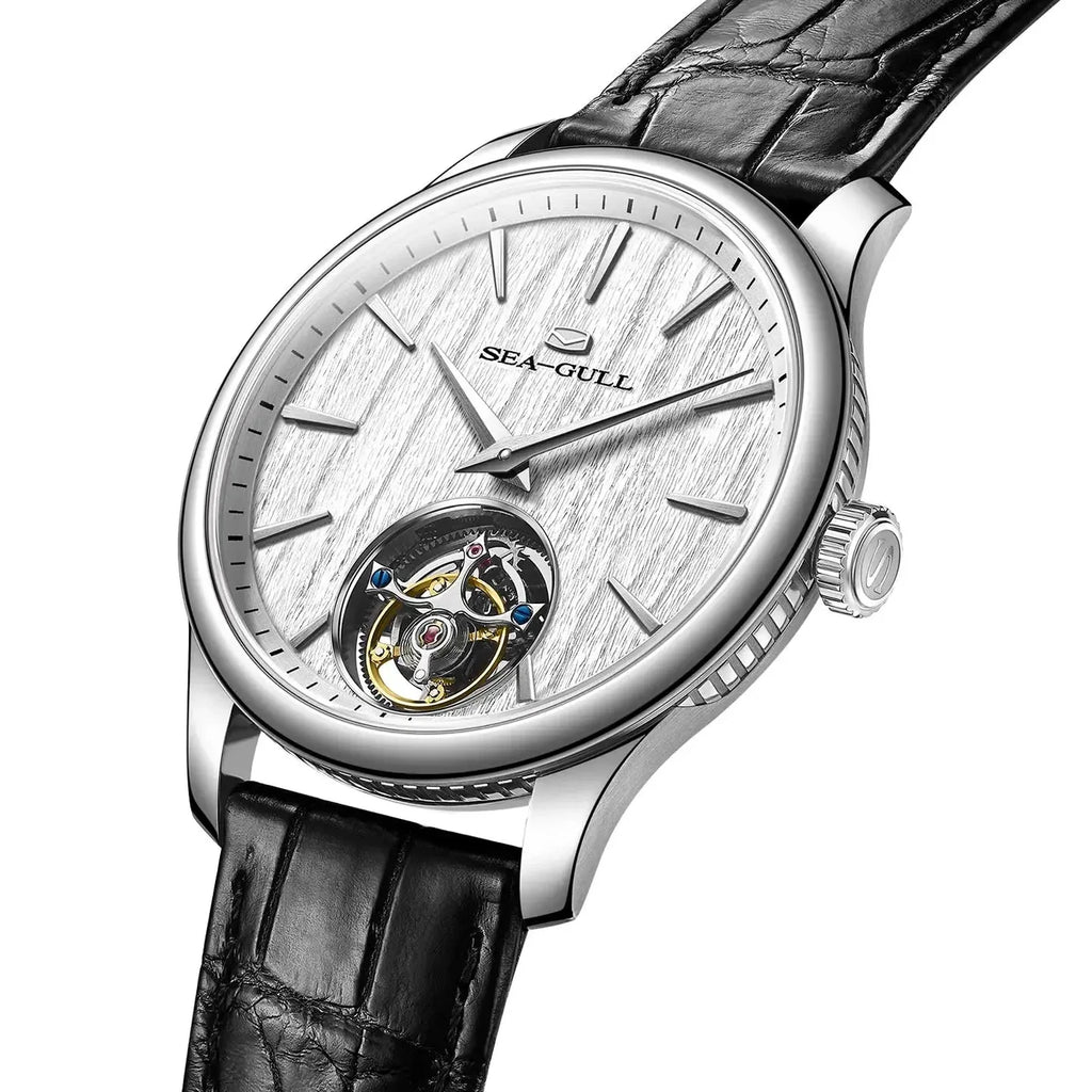SEA-GULL Ultra-Thin Automatic Tourbillon – White