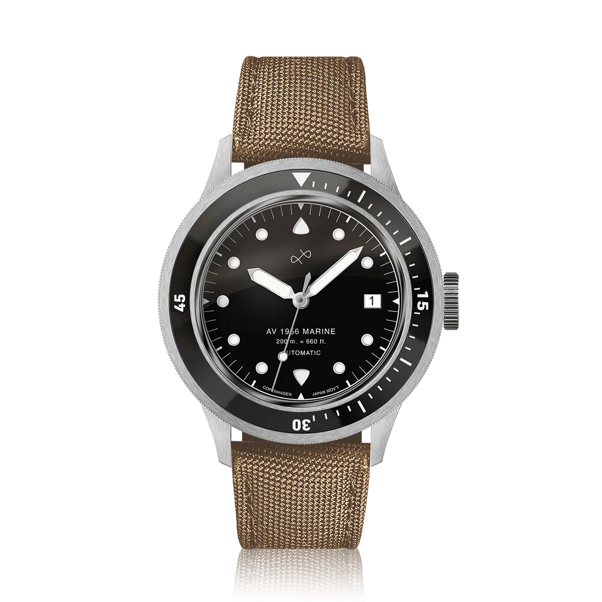 AV86 1956 Marine Automatic – Steel / Black