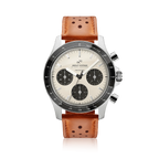 AV86 1960 Racing Chronograph – Steel / Off White & Black