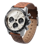 AV86 1960 Racing Chronograph – Steel / Off White & Black