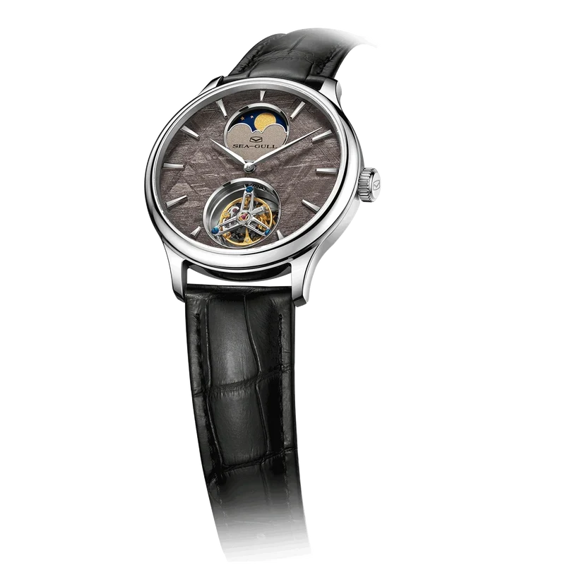 SEA-GULL Artisan Heritage Meteorite Moonphase Tourbillon