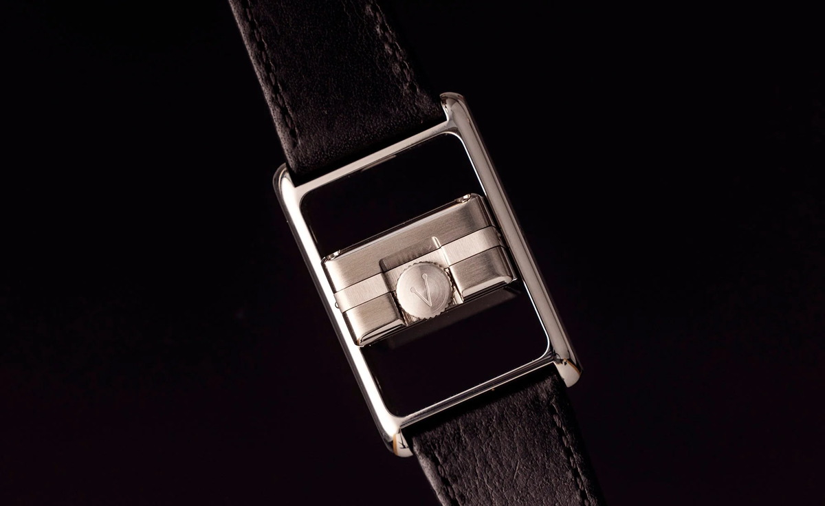 VARIO VERSA Reversible Dual Time – Silver / Black