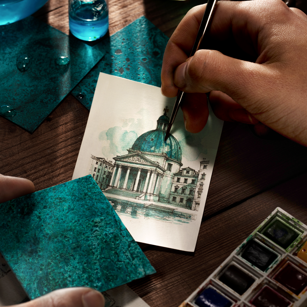Venezianico Nereide Verdigris