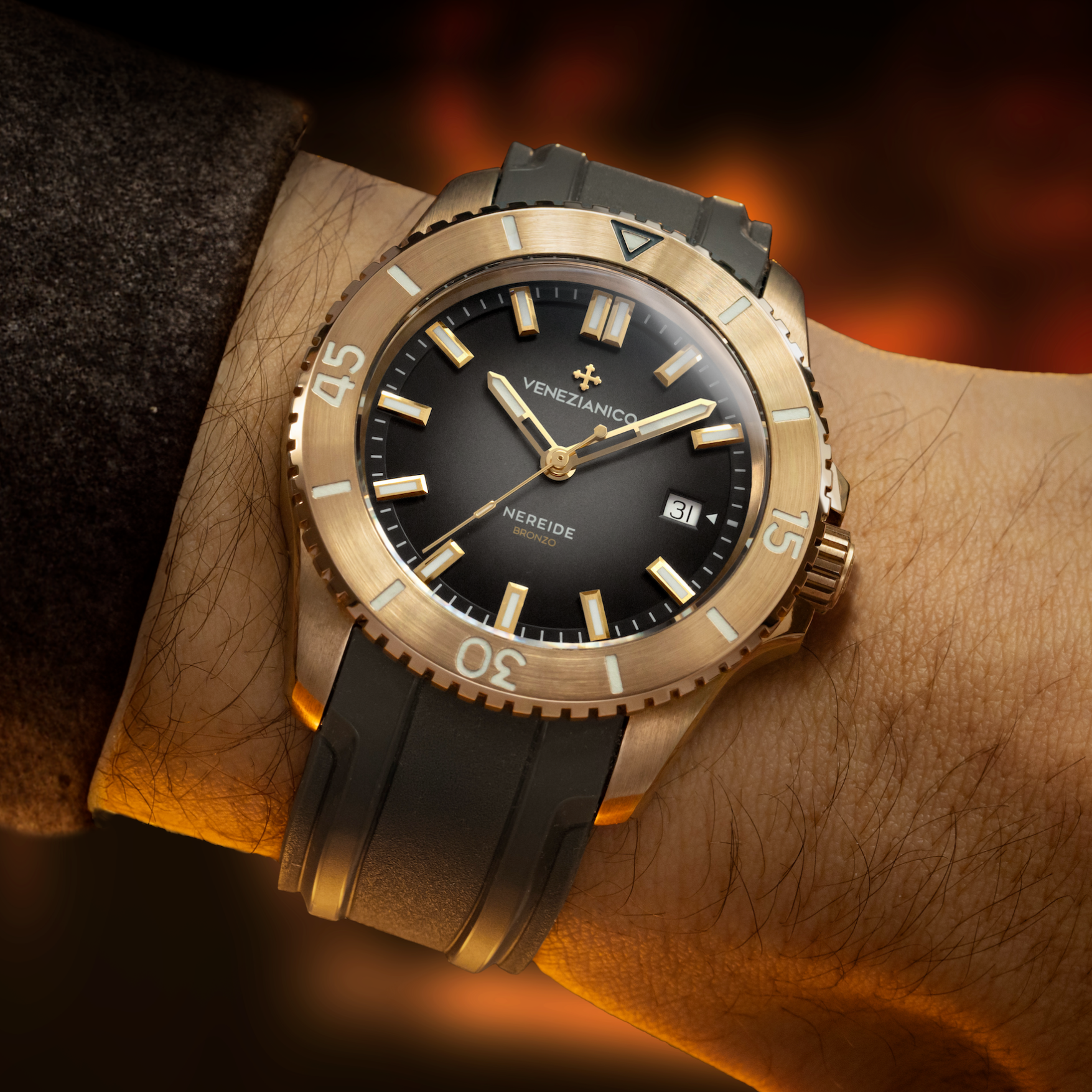 Venezianico Nereide Bronzo