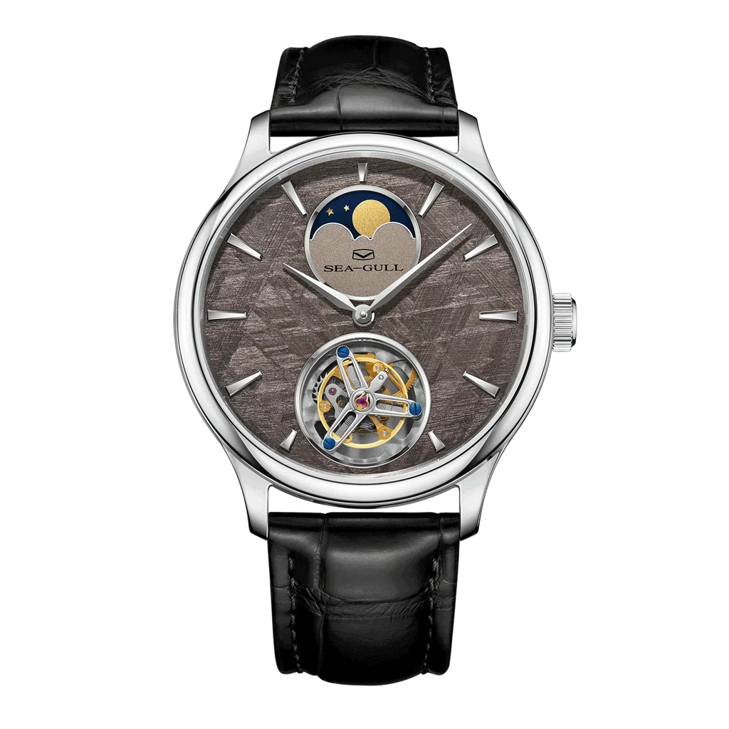 SEA-GULL Artisan Heritage Meteorite Moonphase Tourbillon