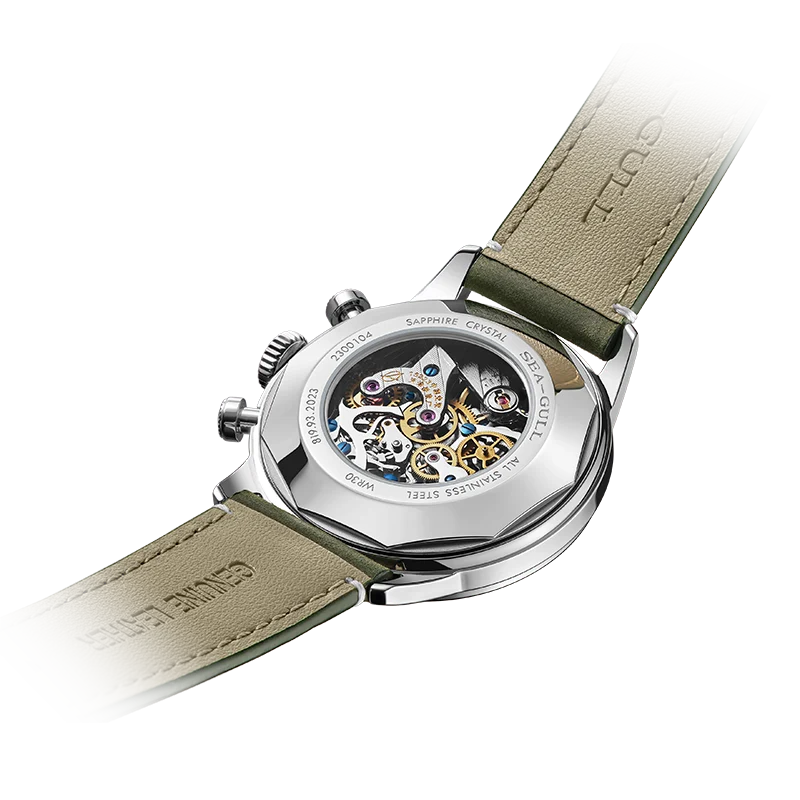 SEA-GULL 1963 Wind Chaser Chronograph - Green