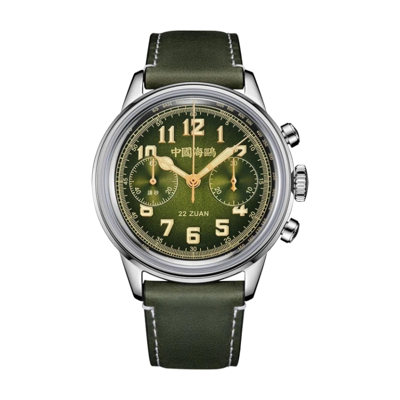 SEA-GULL 1963 Wind Chaser Chronograph - Green