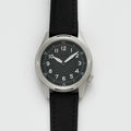 VARIO 1945 A-11S Solar Quartz Field Watch – Raven Black