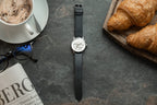 AV86 1564 Chronodate Automatic – Steel / White