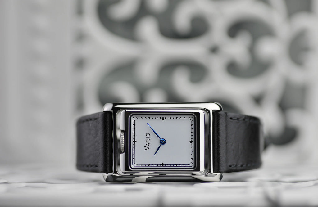 VARIO VERSA Reversible Dual Time – Gunmetal / White