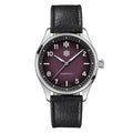 DUG Glashütte Purist Typ 2 - Burgundy Red