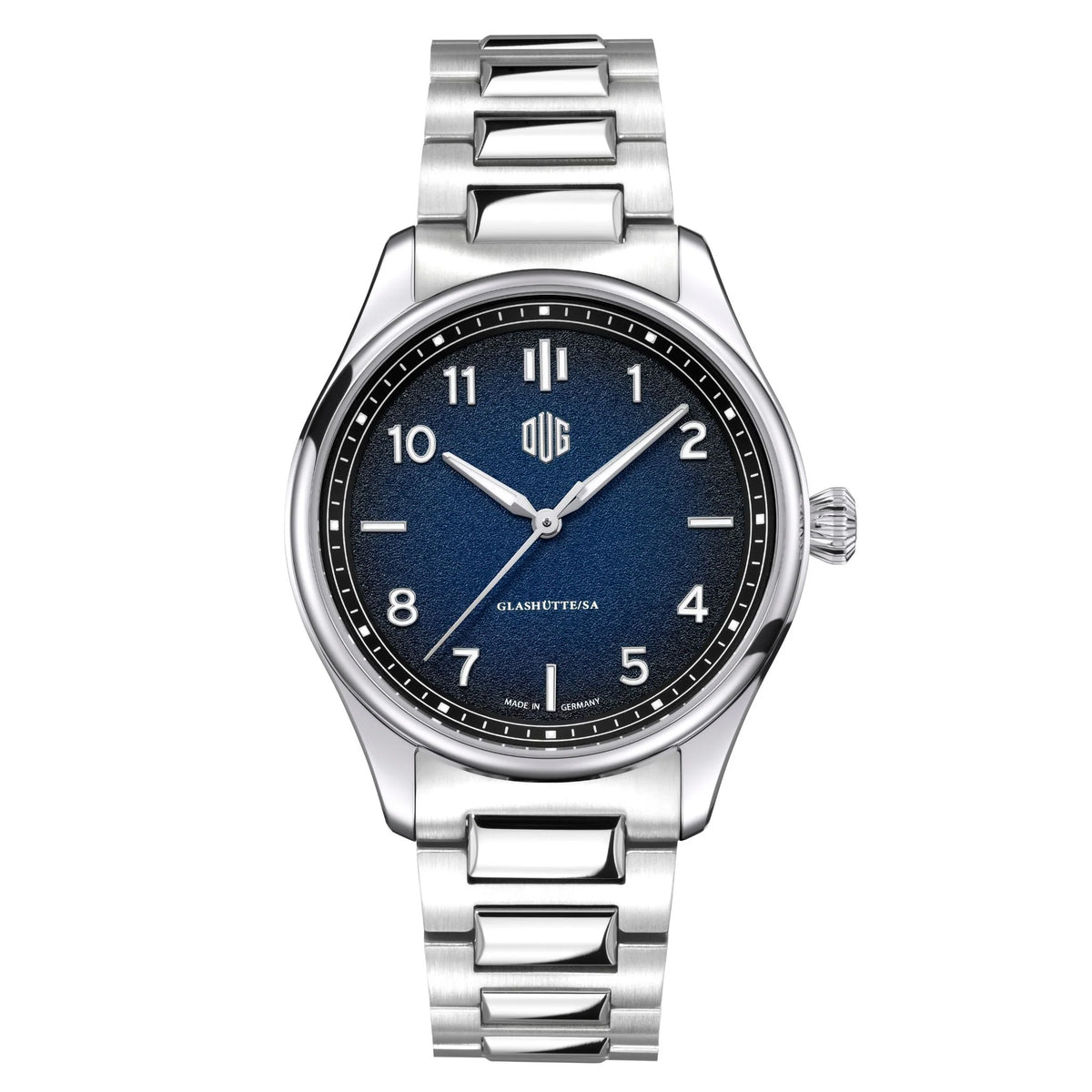 DUG Glashütte Purist Typ 2 - Royal Blue