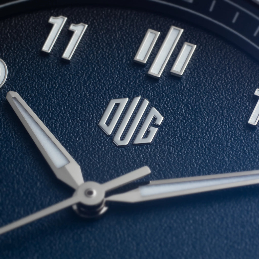 DUG Glashütte Purist Typ 2 - Royal Blue