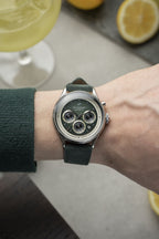 AV86 1564 Chronodate Automatic – Steel / Garnish Green Limited Edition