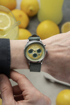 AV86 1564 Chronodate Automatic – Steel / Limoncello Limited Edition