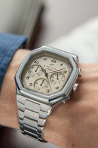 AV86 1904 Chronograph - Steel / Off White
