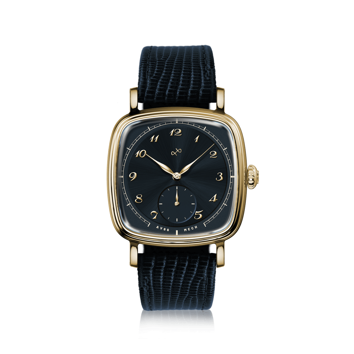 AV86 1954 Amalfi Mechanical - Gold / Midnight Blue