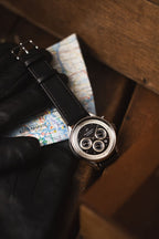 AV86 1564 Chronodate Automatic – Steel / Black