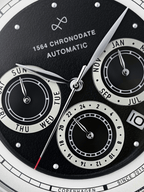 AV86 1564 Chronodate Automatic – Steel / Black