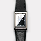 VARIO VERSA Reversible Dual Time – Silver / Black